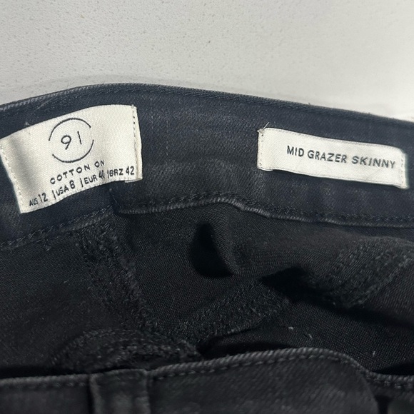 Cotton On Mid Grazer Distressed Skinny Jean - Picture 5 of 5